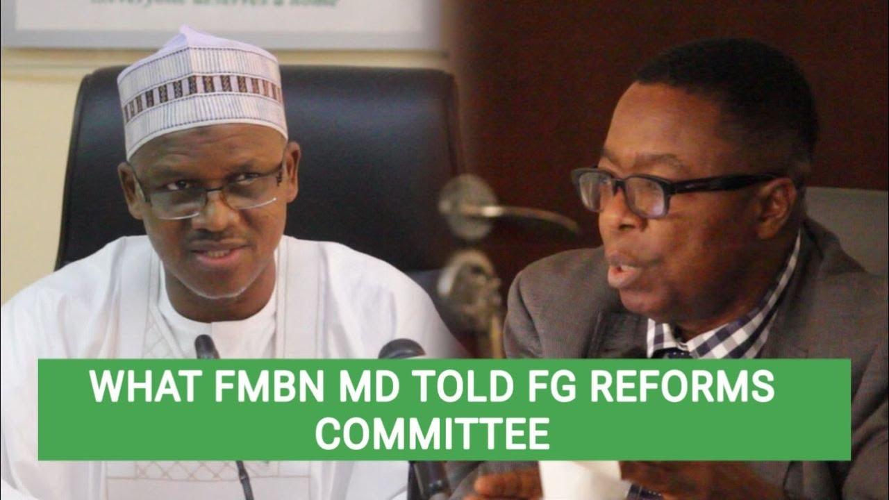FMBN MD MEETS FG TASK TEAMS COMMITS TO SUPPORTING HOUSING REFORMS