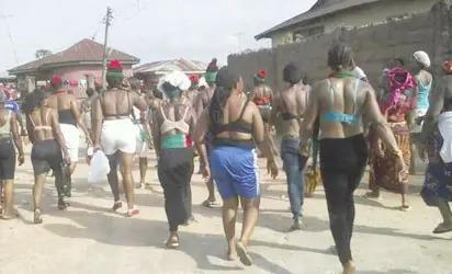 Scores of Umuejechi Nekede women have on a peaceful protested over what they called “the forceful takeover of their ancestral land by the Imo State Government”.