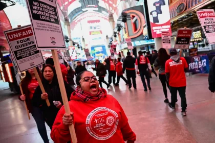 As housing has become a top issue in strikes and protests in recent months, US unions are pushing for change and backing innovative solutions for the housing affordability crisis.