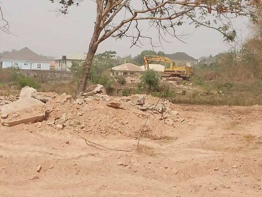 Medaville Construction Company Limited, an estate developer, has raised concerns over the alleged invasion and cessation of ongoing construction