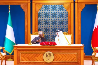 President Bola Tinubu on Sunday witnessed the signing of agreements between Nigeria and Qatar in various sectors of the economy.