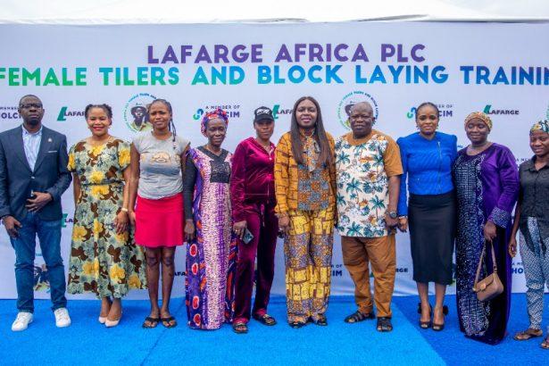 Lafarge Africa Plc has initiated a groundbreaking female tilers and block laying training program aimed at promoting gender equality and empowerment in Nigeria's construction sector