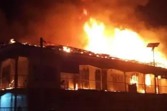 Lagos Landlady Refutes Claim Her Property Sparked Fuel Station Fire