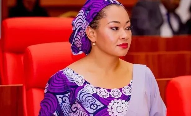 Suspended Senator Natasha Storms National Assembly with Supporters Amid Tight Security