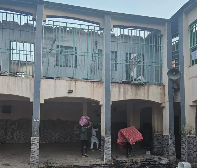 A devastating fire outbreak occurred at Jarma UK Academy, Sokoto, destroying students’ hostels, school offices, and valuable facilities completely.