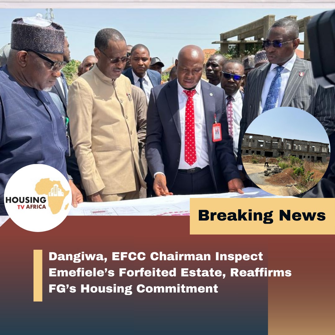 Dangiwa, EFCC Chairman Inspect Emefiele’s Forfeited Estate, Reaffirms FG’s Housing Commitment