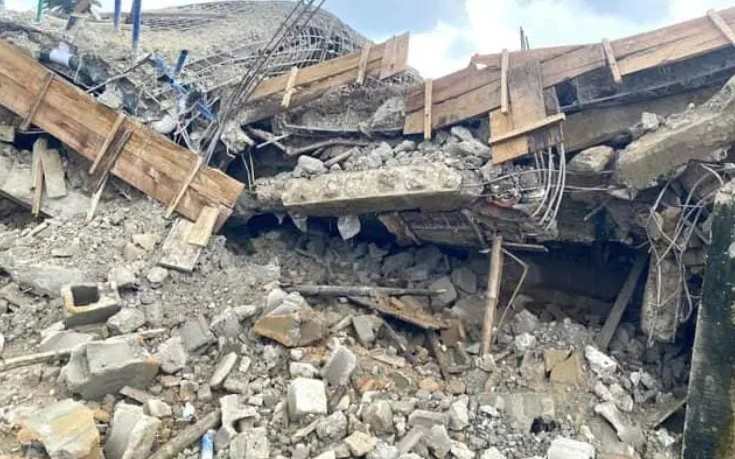 Two-storey building collapses in Lagos, no casualties reported
