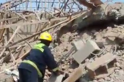 Close Call in Ibadan: Two Pulled Alive From Collapsed Building