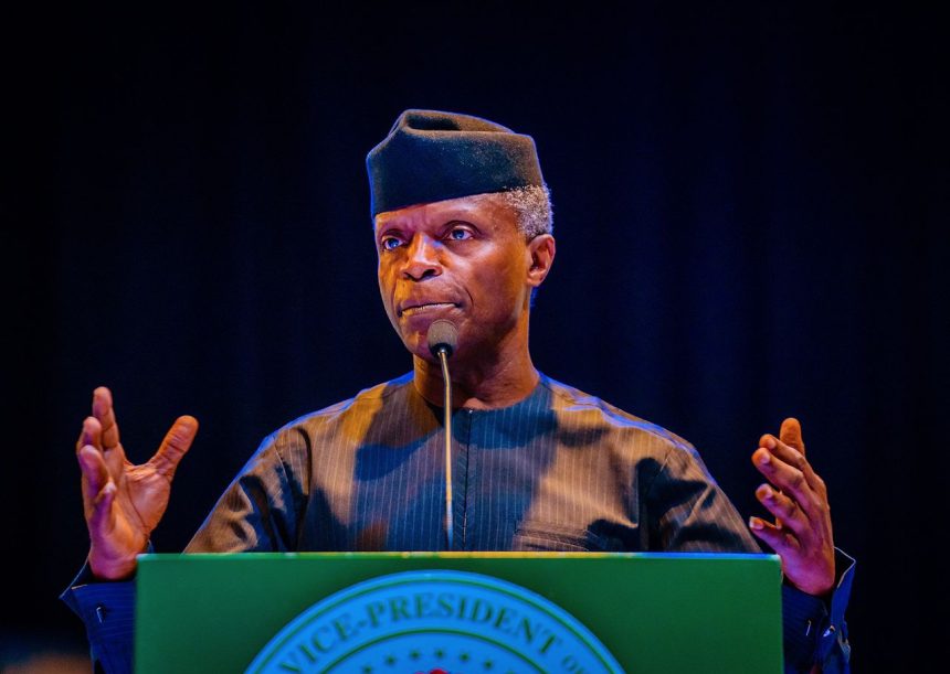 Osinbajo Urges Greener Homes for All Nigerians