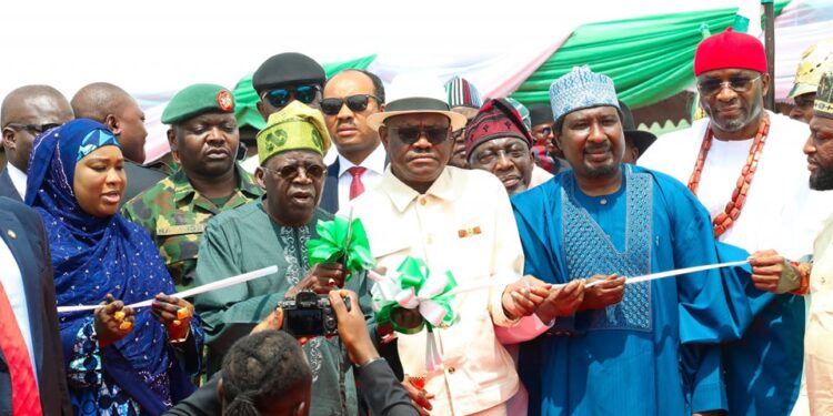 Tinubu Commissions Key Arterial Road Linking Major Abuja Districts