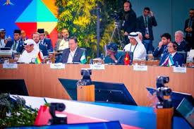 Tinubu Urges Global Reforms at BRICS Summit, Highlights Africa’s Climate Burden