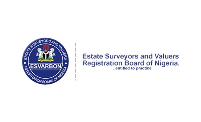 Estate Surveyors and Valuers Registration Board of Nigeria officials at the Lagos event
