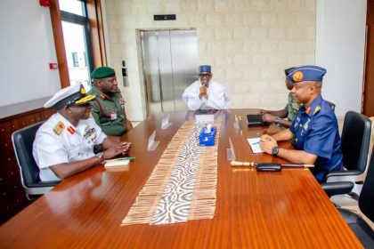 Nigerian NSA Nuhu Ribadu meets service chiefs amid Trump’s threat of U.S. strike on Nigeria