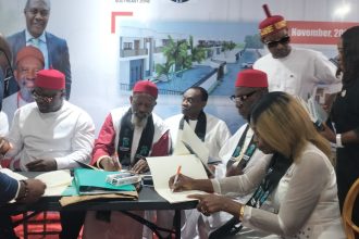 Officials signing memorandum of understanding for 100,000-unit South-East housing project