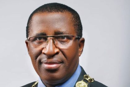 NIQS President Kene Nzekwe addresses misconduct concerns at press briefing in Abuja.