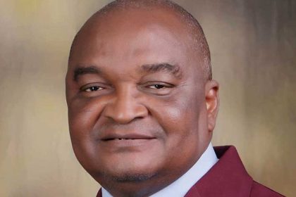 Former NITP president Nathaniel Atebije speaking on professionalism and urban planning ethics at ATOPCON Abuja inauguration.