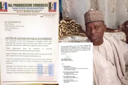 APC Warns Housing Minister Over Public Comments on Party Matters