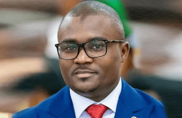 Rabiu Olowo speaking at the 7th Africa Islamic Finance Conference in Lagos.