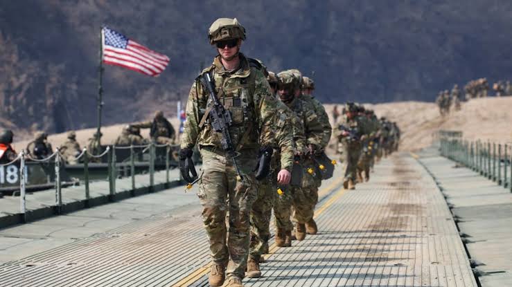 US fighter jets on an aircraft carrier as the Pentagon drafts strike plans for Nigeria following President Trump’s directive.