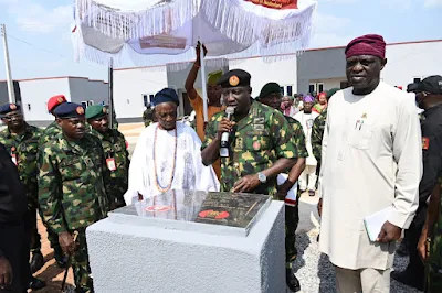 Nigerian Army Commissions 60 Housing Units, Reserves Free Homes for Wounded Soldiers