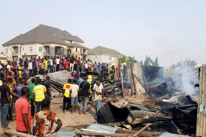 Massive Fire Guts Jabi Timber Market in Abuja