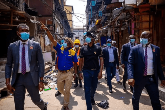 NEMA Deploys CCECC for Controlled Demolition of Fire-Damaged Great Nigeria House, Lagos