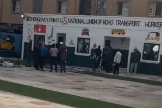 NURTW Names Lagos Motor Park After Tinubu