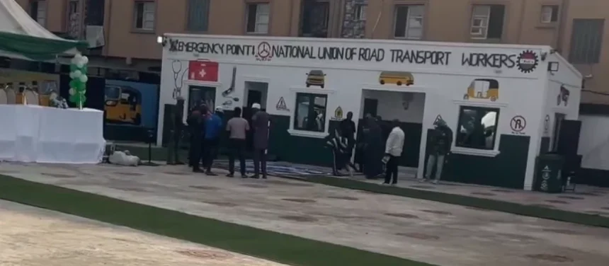 NURTW Names Lagos Motor Park After Tinubu