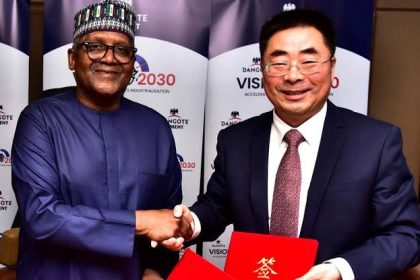 Dangote Cement, Sinoma Sign $1bn Deal for New Cement Plants in Africa