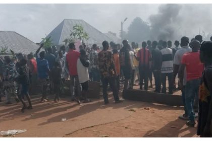 Benue Agatu Residents Protest Demand Herdsmen Exit