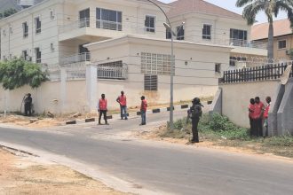 EFCC Malami Abuja house as operatives move to take over Maitama residence