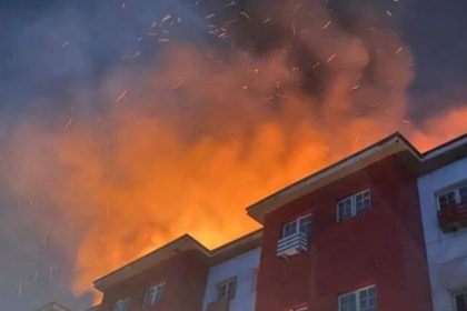 ₦350m Property Destroyed as Fire Guts Hotel in Abuja