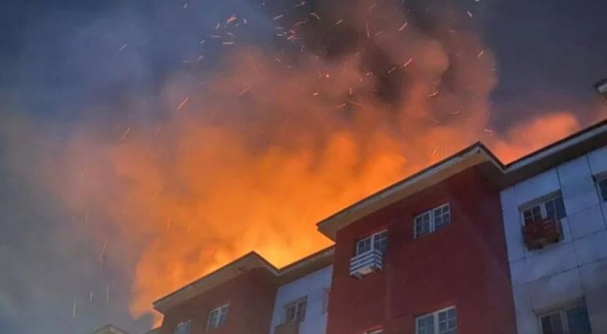 ₦350m Property Destroyed as Fire Guts Hotel in Abuja