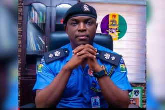 Benjamin Hundeyin during his time as Nigeria Police Force spokesperson