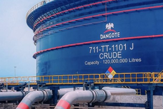 Dangote Petroleum Refinery plant in Nigeria.