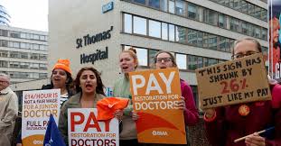 England Doctors Embark on 15th Strike in Three Years Over Pay Dispute