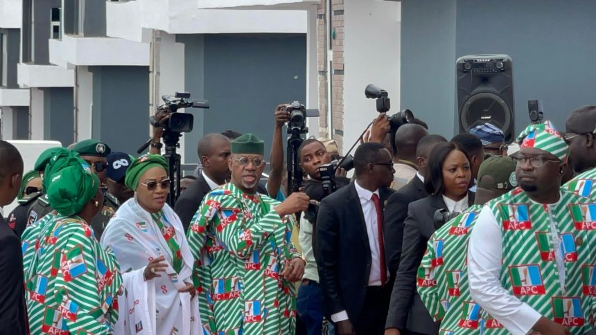 First Lady Tinubu Commissions 108-Unit Estate in Ogun State