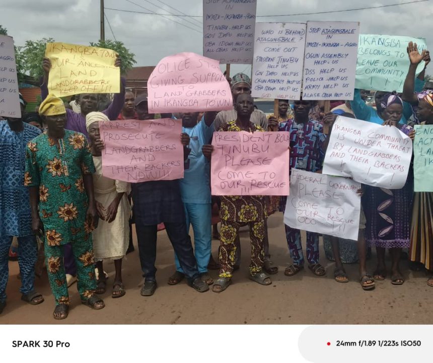Ogun Communities Protest Alleged Land Grabbers’ Invasion of Ancestral Land